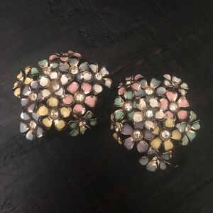 Vintage Pastel Clip-On Earrings